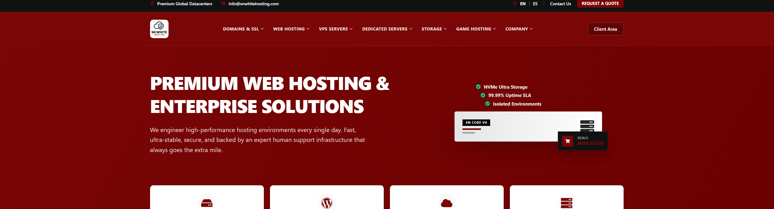 SN White Hosting